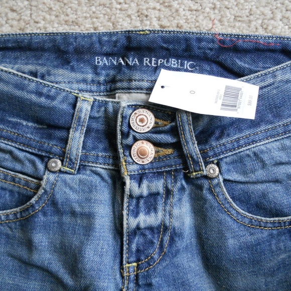 Banana Republic Cropped Jeans size 0 - Picture 3 of 5